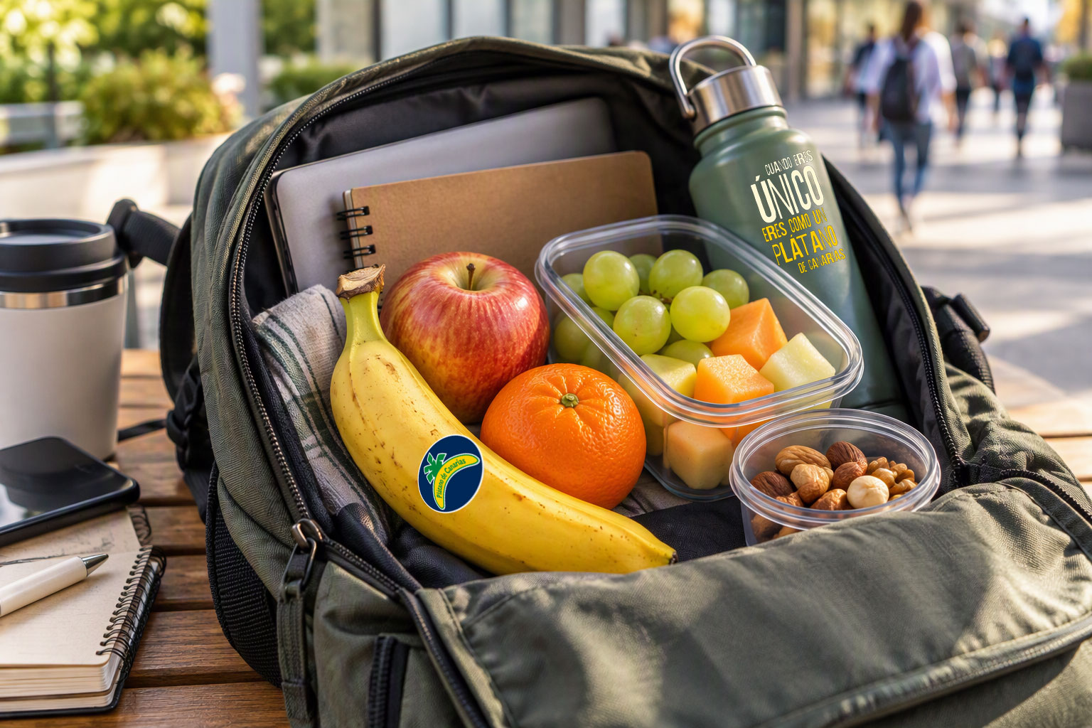 Snacks con fruta para llevar: ideas fáciles fuera de casa